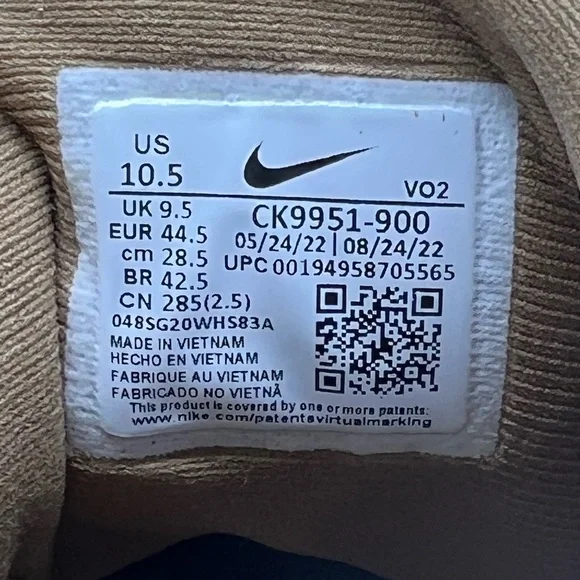 NIKE React SFB Carbon Trail Coyote Brown Beige Mid Boots Men's CK9951-900 - Picture 12 of 16